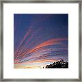 Amazing Clouds Edmonton Framed Print