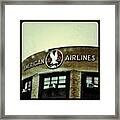 American Airlines Framed Print