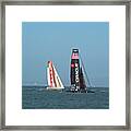 America's Cup, San Francisco Bay Framed Print