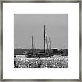 Anchored In Framed Print