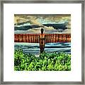 Angel Of The North Framed Print