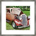 Antique Chevy  7757 Framed Print