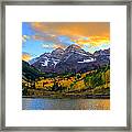 Approaching Sunset Framed Print