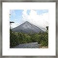 Arenal Volcano Framed Print