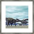 Argentinosaurus Framed Print