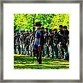 At Attention Framed Print