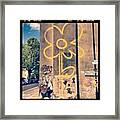 #banksy #streetart #instagrafite Framed Print