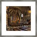 Baroque Church In Savoire France 2 Framed Print