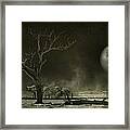 Barren Land Framed Print