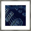 Bassic Blueprint Framed Print