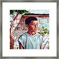 Bata The Filipino Child Framed Print