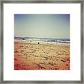 Beach Days Framed Print