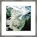 Beautiful Glacier Framed Print