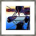 Beaver At Twilight- Abstract Framed Print