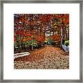 Big Boulder Boathouse Framed Print