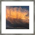 Big Sky Sunset Framed Print