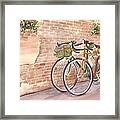 Bike Date Two Framed Print