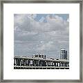 Biscayne Bridge Framed Print