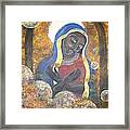 Black Madonna Framed Print