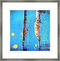 Blue Abstract Framed Print