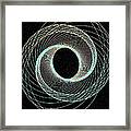 Blue Inner Circle Framed Print