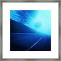 Blue Monday Framed Print