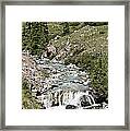 Blue Mountain Stream Framed Print