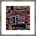 Bluegrass Band Playing Framed Print