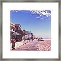 Boardwalk Framed Print