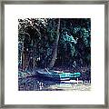 Boat At Giverny Framed Print