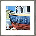 Boat Hull Framed Print