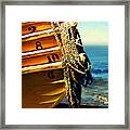 Boat Ropes Framed Print