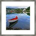 Boats-castries Harbor- St Lucia Framed Print