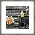 Bouy Tie Framed Print