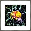 Brain Activity Framed Print