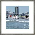 Brigantine Getaway Framed Print