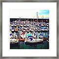 Brighton Marina Framed Print