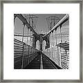 Brooklyn Bridge 6 Framed Print