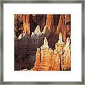 Bryce Canyon Desert Sunrise Panorama Framed Print