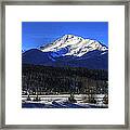 Bryers Peak Framed Print