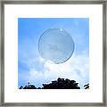 Bubble Framed Print