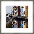 Burano View Framed Print