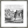 Burma: Dance, 1853 Framed Print