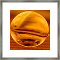 C Ribet Orbscape Living Embers Emergence Framed Print