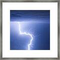 C2g Lightning Strike Framed Print