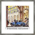 Cadillac Ad, 1927 Framed Print