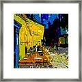 Cafe Vincent Framed Print