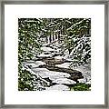 Campbell Falls Winter Framed Print