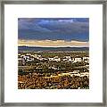 Canberra In Autumn Framed Print