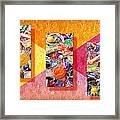 Candy Is Dandy Triptych Framed Print